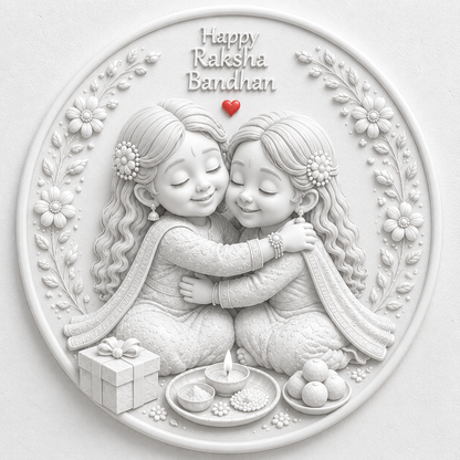 Forever Sisters Raksha Bandhan Mold ADM041