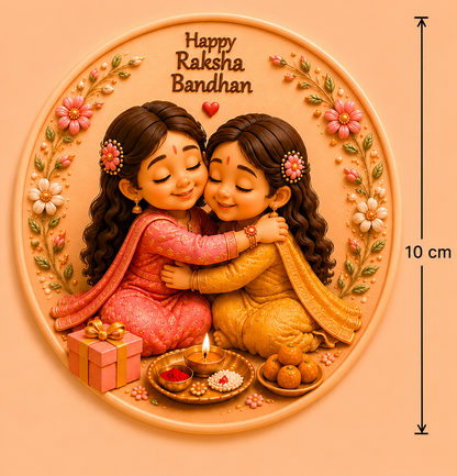 Forever Sisters Raksha Bandhan Mold ADM041