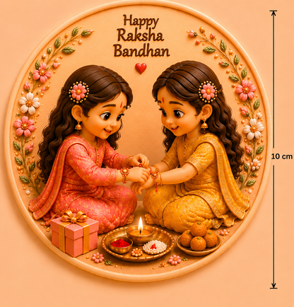 Sisterhood Blessings Raksha Bandhan Mold ADM042