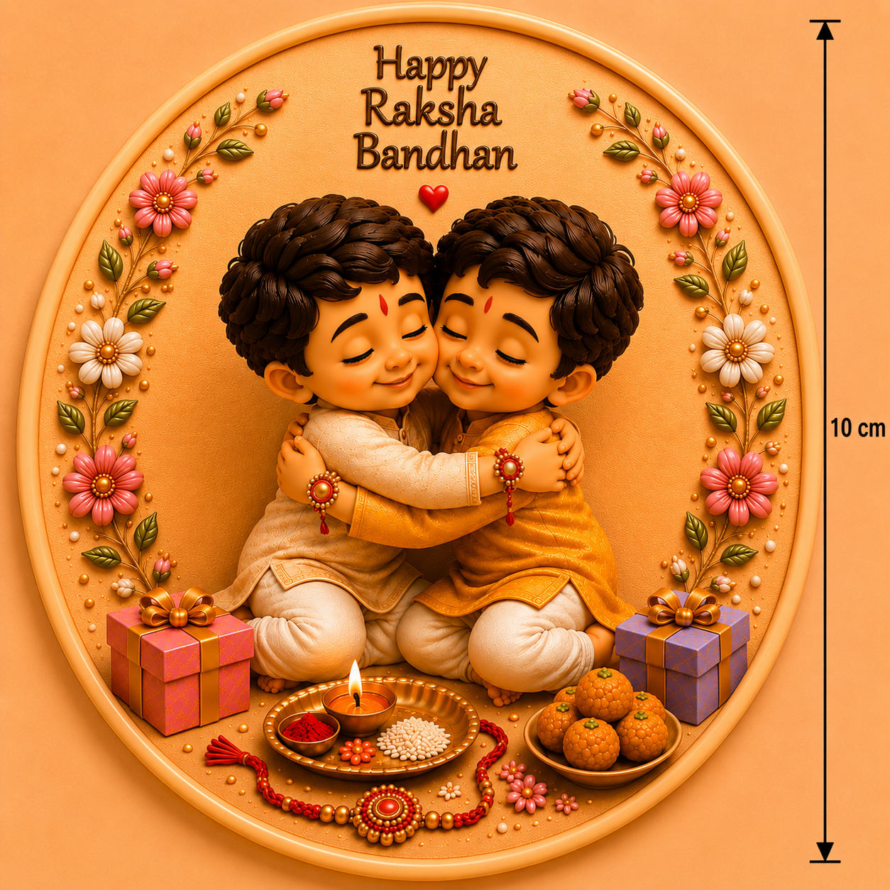 Brothers Forever Rakhi Mold ADM044