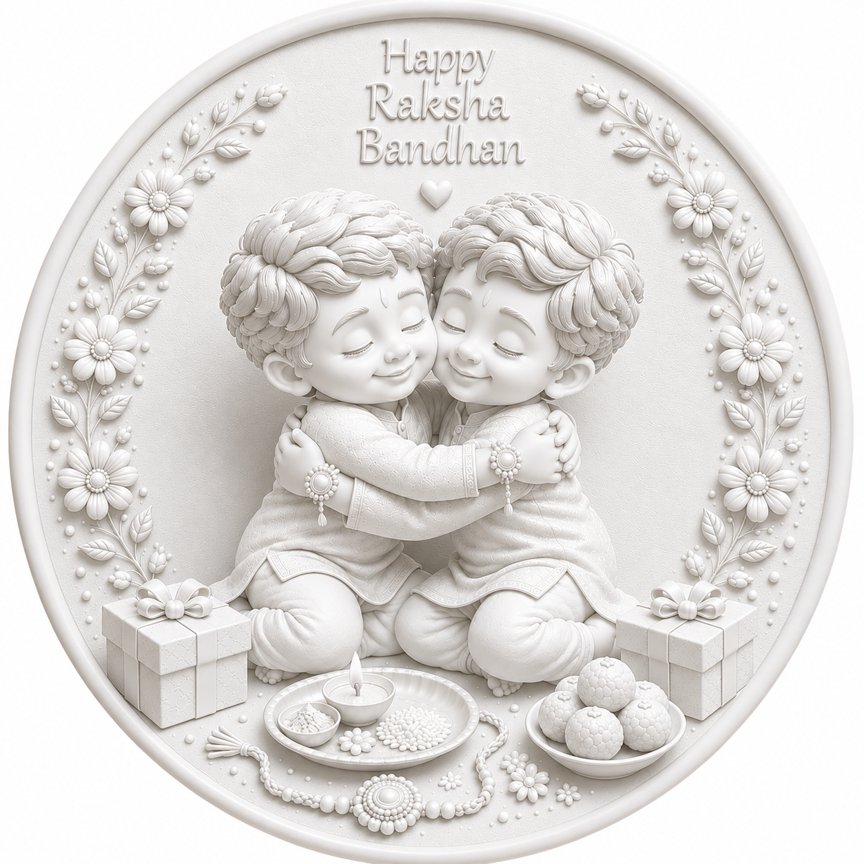 Brothers Forever Rakhi Mold ADM044