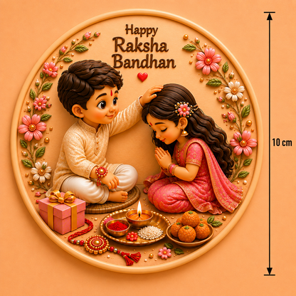 Brother's Blessings Raksha Bandhan Mold ADM048