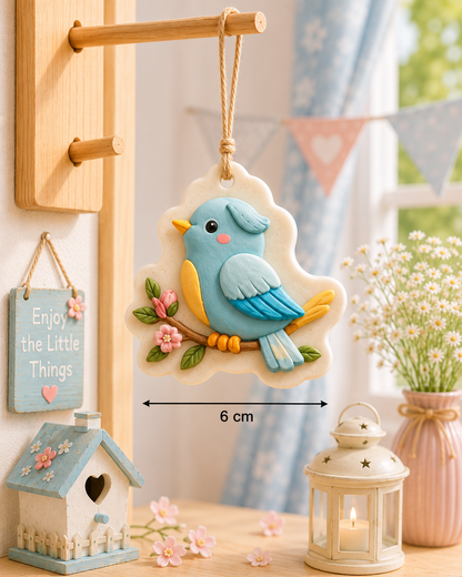 Blooming Bird Wax Sachet Mold WM034