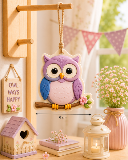 Owl Blossom Wax Sachet Mold WM035
