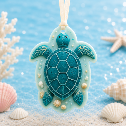 Ocean Treasure Turtle Wax Sachet Mold WM020