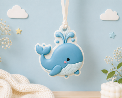 Bubble Splash Whale Wax Sachet Mold WM018