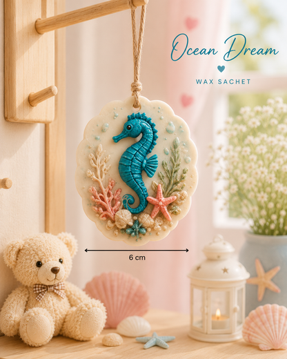 Coral Reef Seahorse Sachet Mold WM030