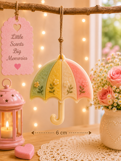 Blooming Umbrella Wax Sachet Mold  WM065