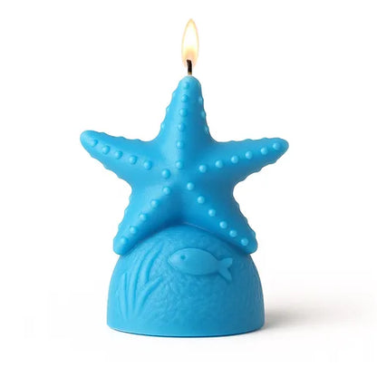 Blue Starfish Candle Silicon Mould MB083
