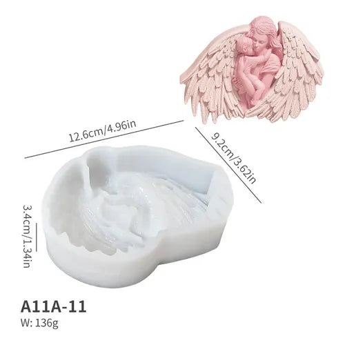 Angel Wings Hug Mold MB216