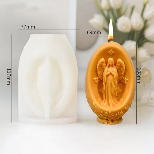Egg Jesus Maria Mold Silicone MB151