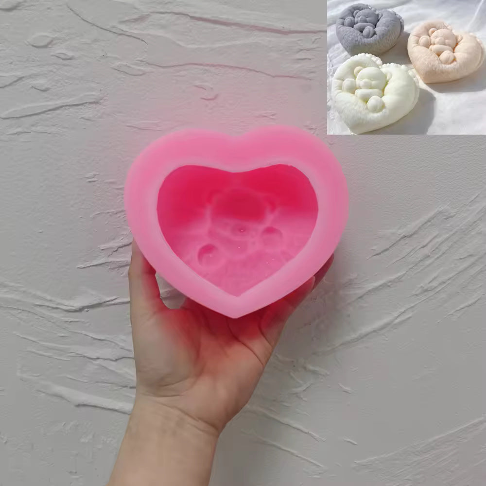 Panda Sleep Soap Mold SPM051
