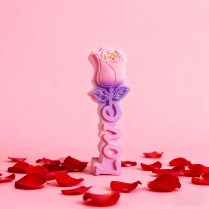Love With Rose Candle Molud  MB117