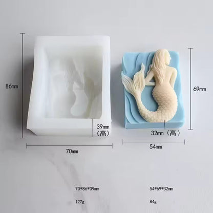 Mermaid Lady Soap Mold SPM008