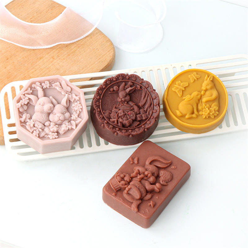 Rabbit Soap Mold SPM009