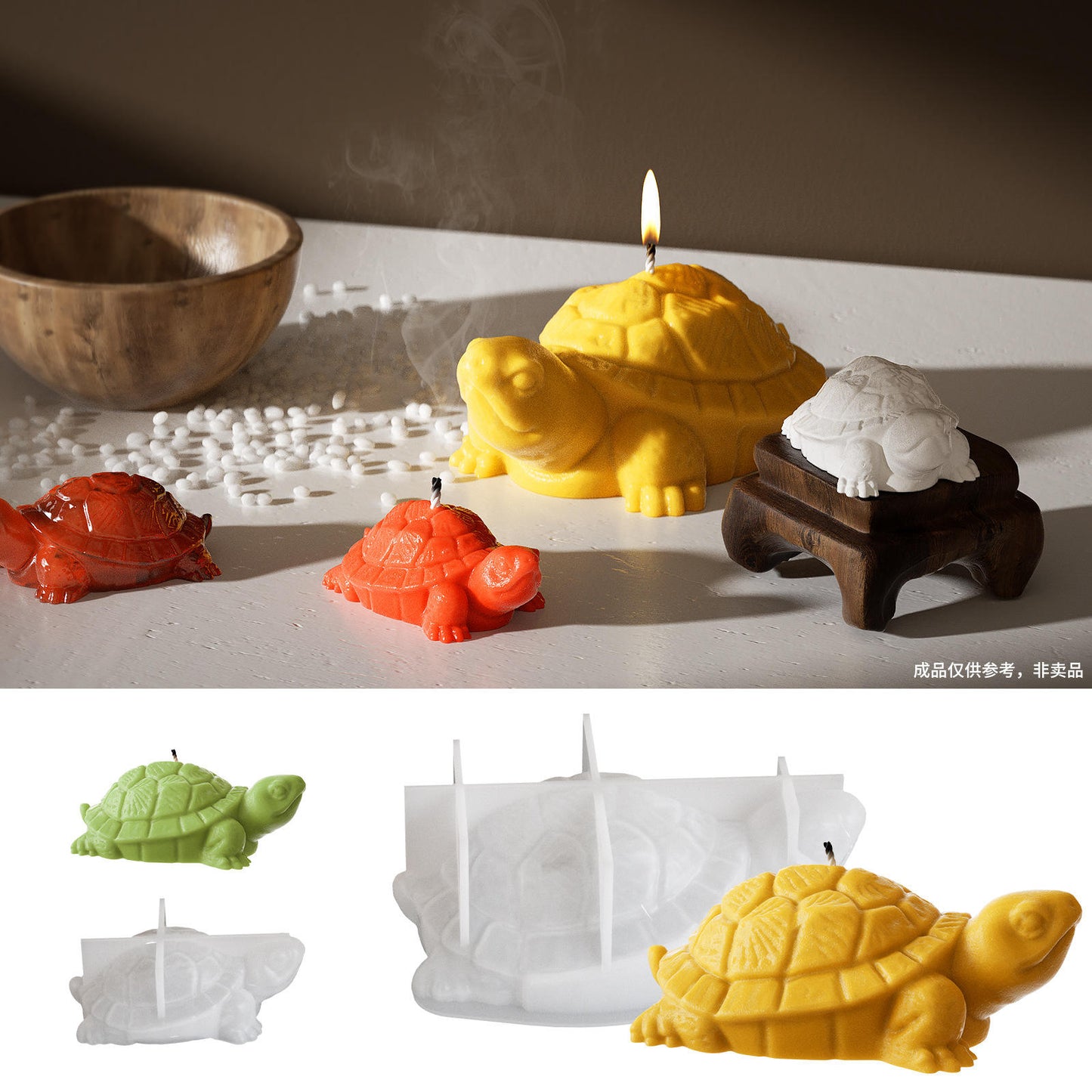 Turtle Candle Mold  MB126