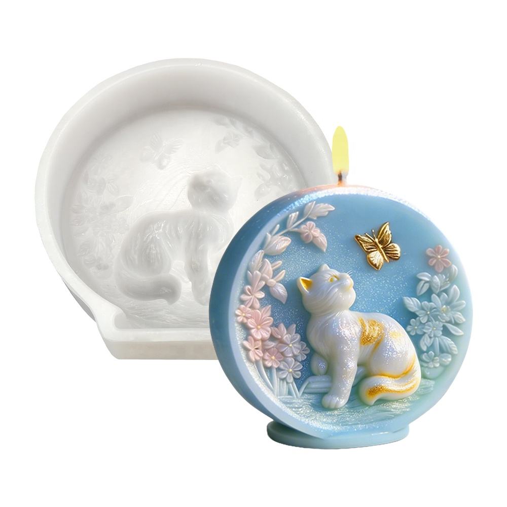 Cat Silicon Mold SPM038