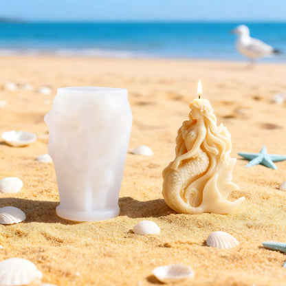 Mermaid Candle Mold II MB097