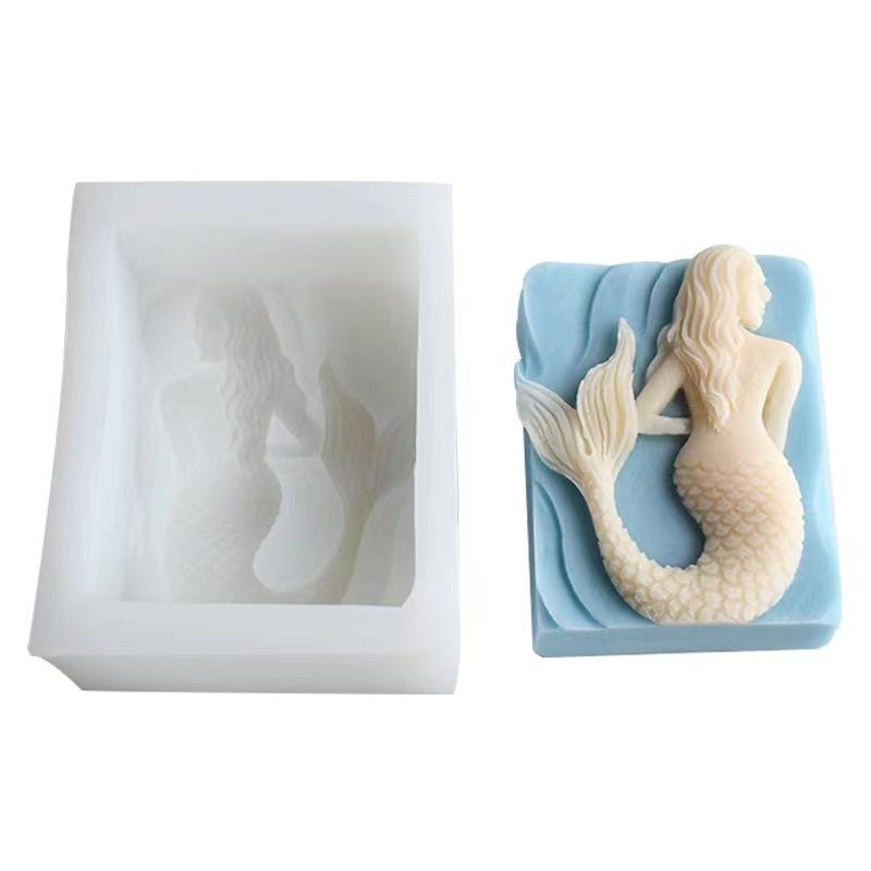 Mermaid Lady Soap Mold SPM008