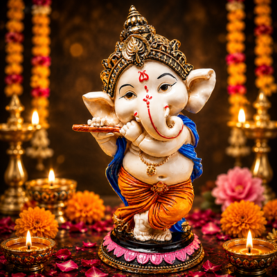 Shree Bal Ganesha Silicon Mould AM001
