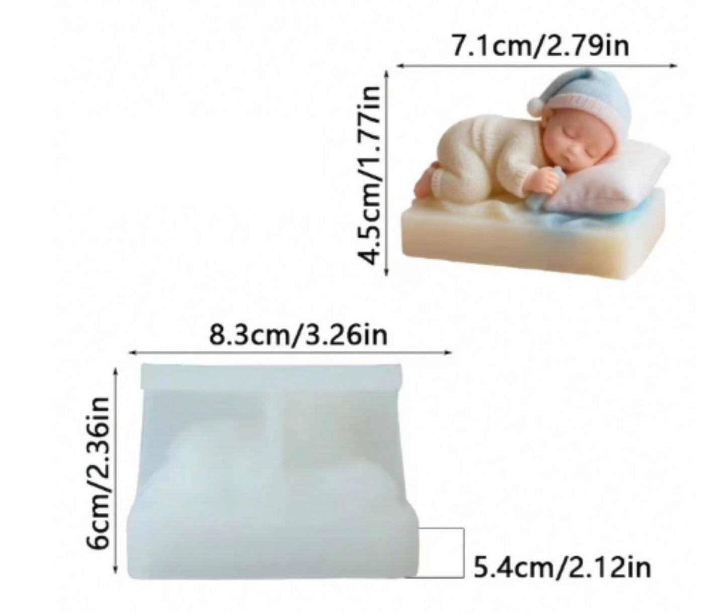 Baby Sleeping Mold MB212
