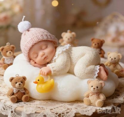 Sleeping Baby Mold MB179