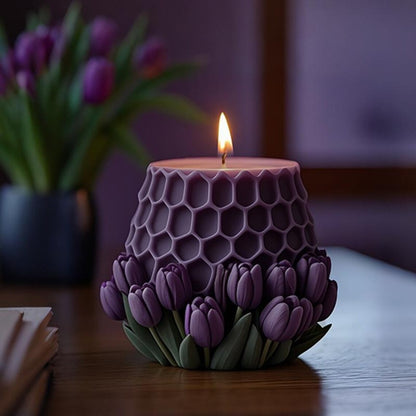 Big ulip Candle Silicone Mold MB113