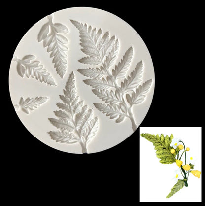 Tropical Leaf Silicone Mold CD014