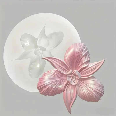 3D Orchid Flower Mould CD005