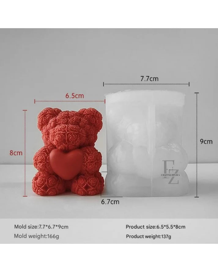 Heart With Teddy MB191