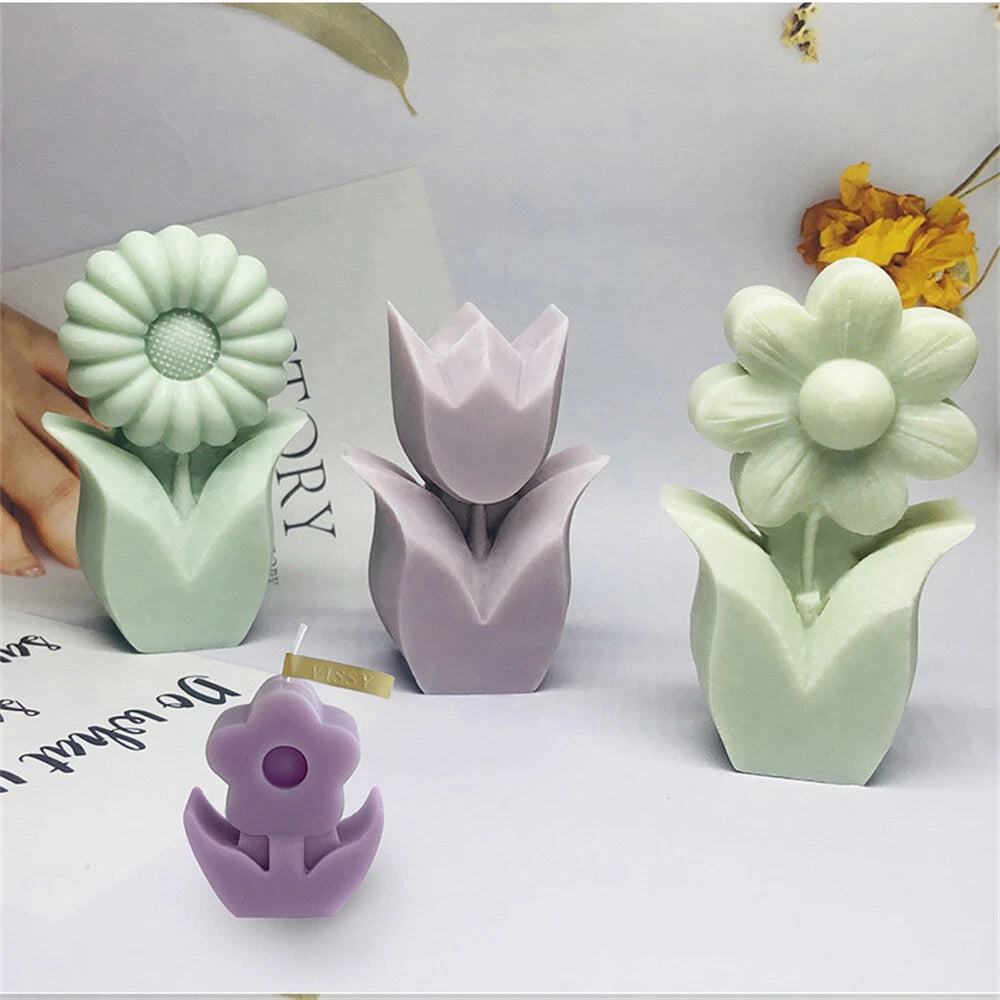 Garden Daisy Mold ADM002